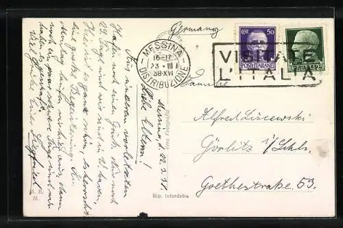 AK Messina, Panorama del Porto