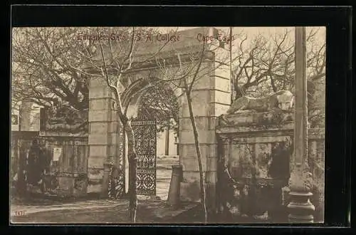 AK Cape Town, S. A. College, Entrance Gate