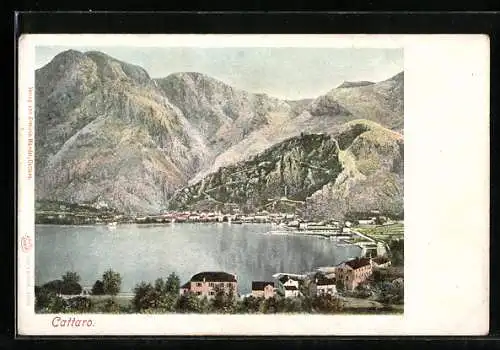 AK Kotor / Cattaro, Veduta generale