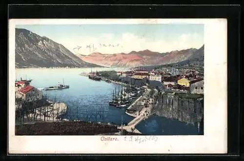 AK Kotor / Cattaro, Teilansicht
