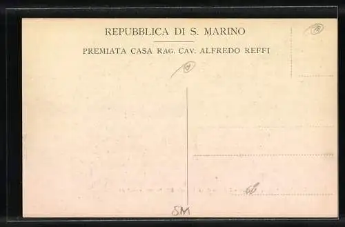 AK San Marino, Palazzo del Principe, Sala terrena e scalone