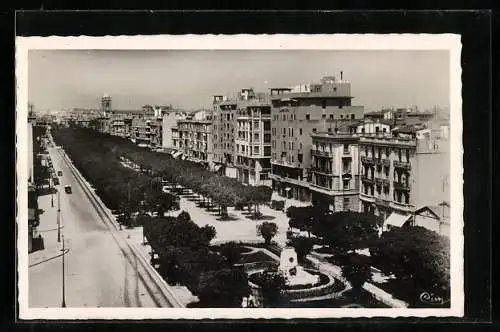 AK Tunis, Perspective de l`Avenue Jules-Ferry