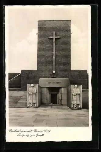 AK Hohenstein, Reichsehrenmal Tanneberg, Eingang zur Kruft