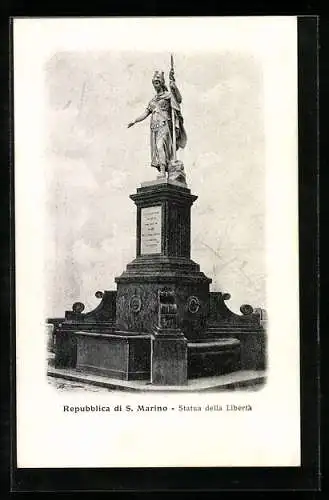 AK S. Marino, Statua della Libertà