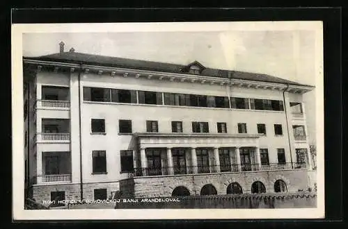 AK Arandelovac, Novi Hotel u Bukovickoj Banji