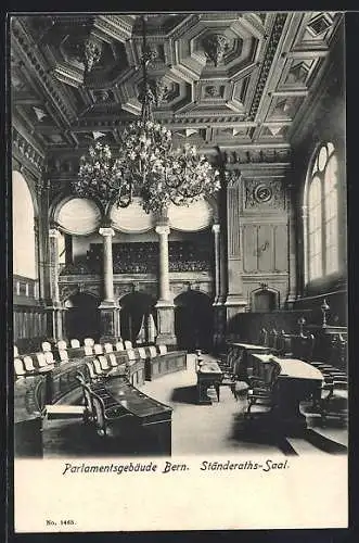 AK Bern, Parlamentsgebäude, Ständerats-Saal