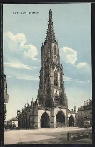 AK Bern, Blick zum Münster