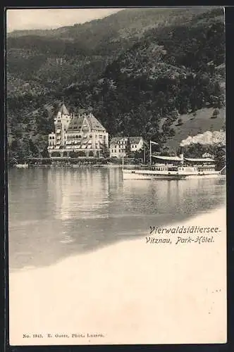 AK Vitznau, Park-Hotel am Vierwaldstättersee