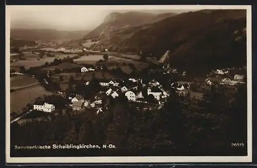 AK Scheiblingkirchen /N.-Oe., Ortsansicht mit Umgebung