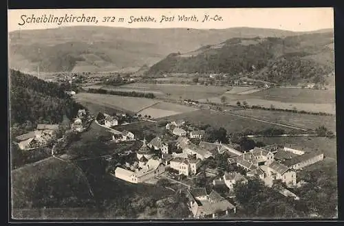 AK Scheiblingkirchen, Gesamtansicht mit Umgebung