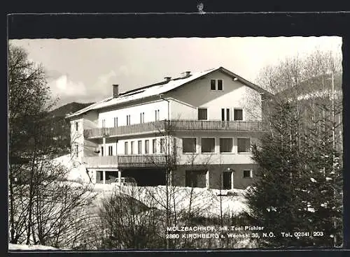 AK Kirchberg a. Wechsel, Hotel-Pension Molzbachhof von Toni Pichler