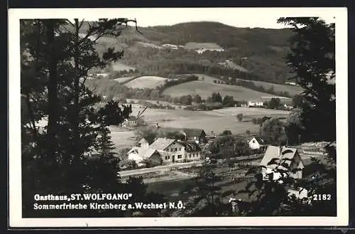 AK Kirchberg a. Wechsel, Gasthaus St. Wolfgang