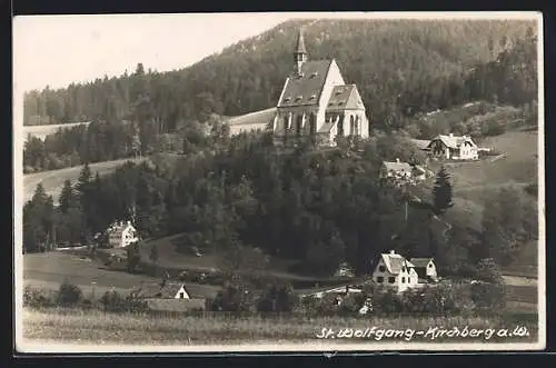 AK Kirchberg a. W., Kirche St. Wolfgang