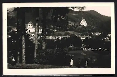 AK Kirchberg a. Wechsel, Panorama