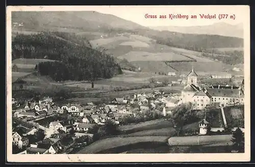 AK Kirchberg a. Wechsel, Gesamtansicht