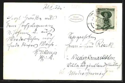 AK St. Johann bei Herberstein, Panorama mit Kirche