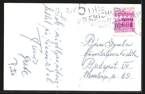 AK Leoben, Blick in die Franz Josef Strasse