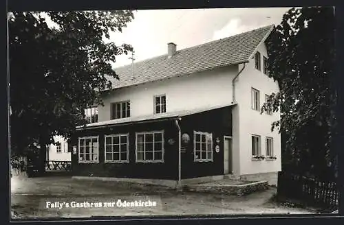 AK Kirchberg am Wechsel, Fally`s Gasthaus zur Ödenkirche