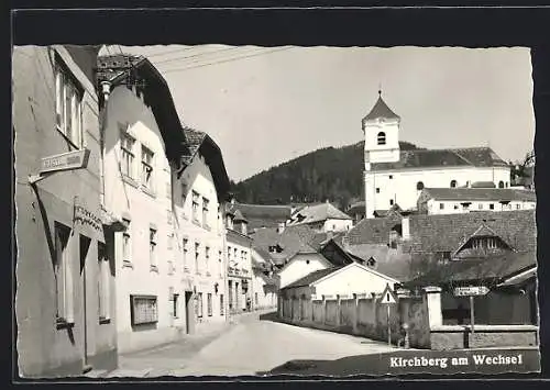 AK Kirchberg a. Wechsel, Ortsansicht