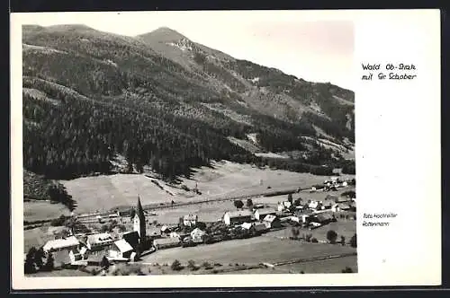 AK Wald /Ob.-Stmk., Ortsansicht vor Gr. Schober