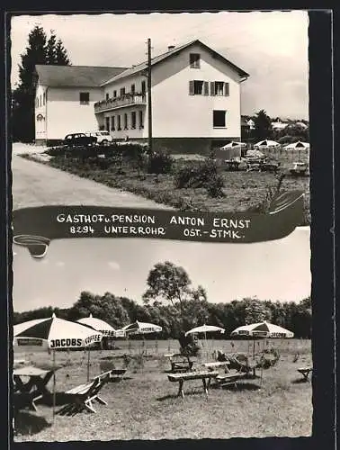 AK Rohr bei Hartberg, Unterrohr, Gasthaus & Pension Anton Ernst