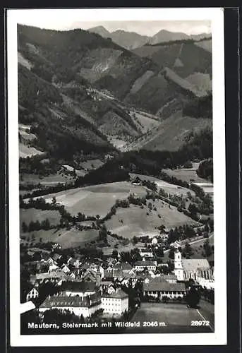 AK Mautern /Steiermark, Ortsansicht mit Wildfeld