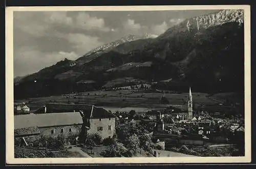 AK Rottenmann, Talansicht mit Schloss Grünbühel