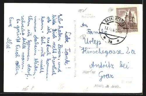 AK Radkersburg /Steiermark, Ortsansicht aus der Vogelschau