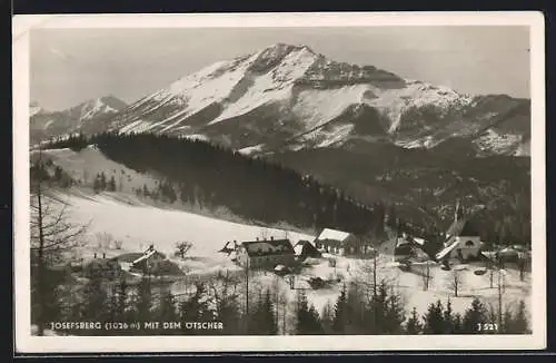 AK Josefsberg, Ortsansicht mit dem Ötscher
