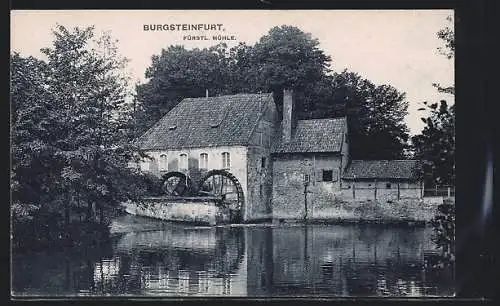 AK Burgsteinfurt, Die Fürstliche Wassermühle
