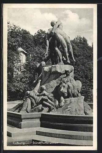 AK Coburg, Am Sündflutbrunnen