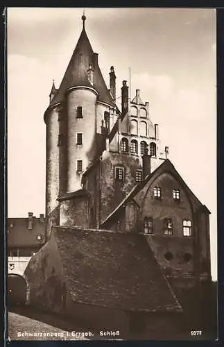 AK Schwarzenberg i. Erzgeb., Am Schloss