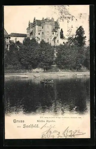 AK Saalfeld / Saale, Schlösschen Kitzernstein