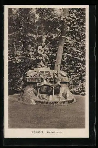 AK Meiningen, Märchenbrunnen