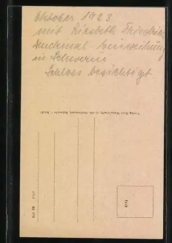 AK Schwerin i. M., Partie im Schlosshof