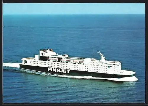 AK Fährschiff Finnjet auf dem Meer