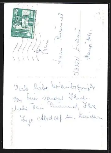 AK Segelschulschiff der NVA Wilhelm Pieck, Greifswald