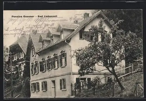 AK Bad Liebenzell, Hotel Pension Gassner