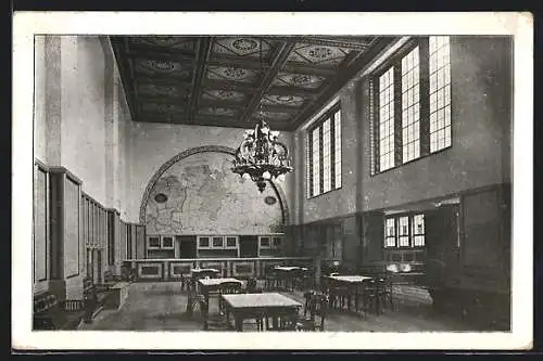 AK Oldenburg / Old., Hauptbahnhof, Wartesaal 3. und 4. Klasse