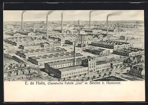 AK Seelze b. Hannover, Chemische Fabrik List