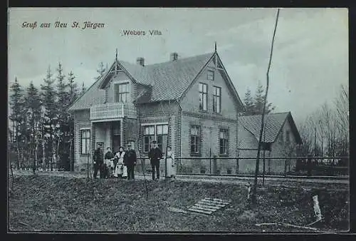 AK Neu-St. Jürgen, Villa Weber
