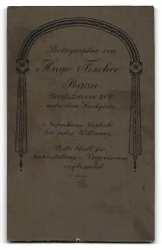 Fotografie Hugo Fischer, Pegau, Breitstr. 208, Bürgerliche Dame im Kleid