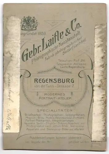 Fotografie Gebr. Laifle & Co., Regensburg, Ansicht Donaustauf, Siegesstatue in der Walhalla