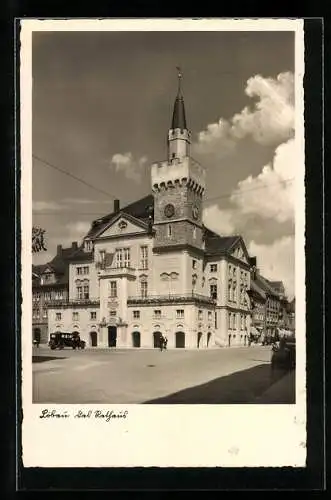 AK Löbau i. Sa., Das Rathaus