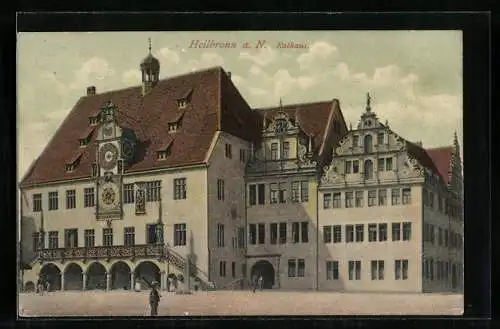 AK Heilbronn a. N., Ansicht vom Rathaus