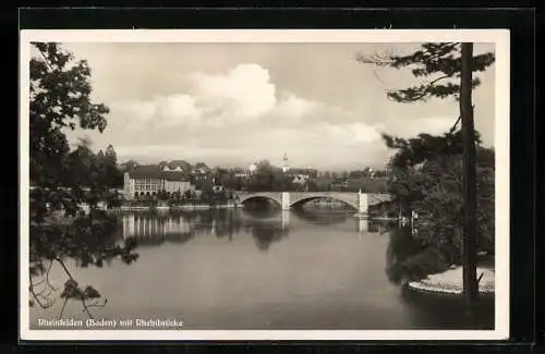 AK Rheinfelden /Baden, Blick auf die Rheinbrücke