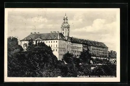 AK Rudolstadt, Schloss Heidecksburg