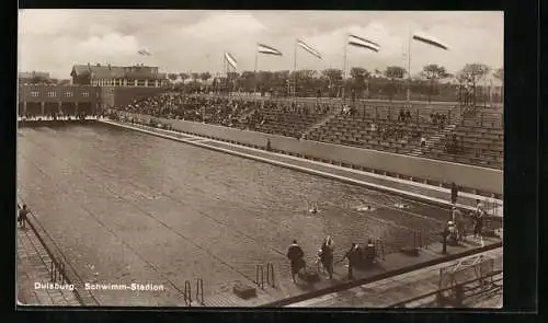 AK Duisburg, Wettkampf im Schwimm-Stadion