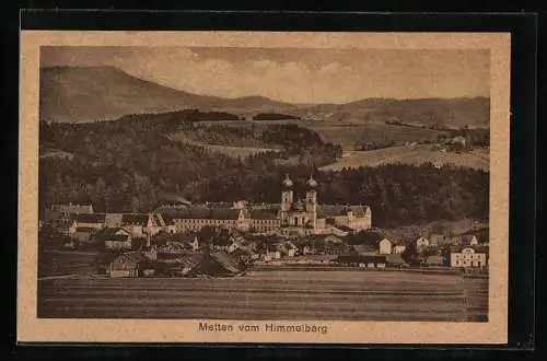 AK Metten, Ortsansicht vom Himmelberg