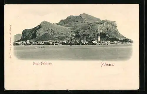 AK Palermo, Monte Pellegrino, Panorama